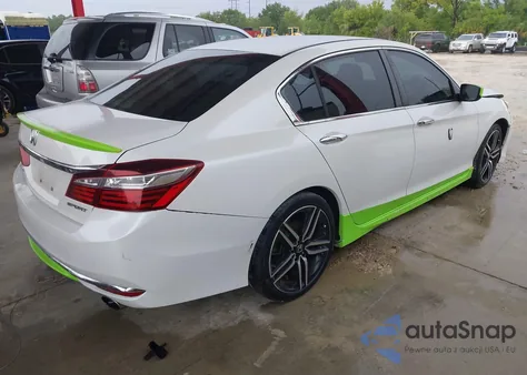 2017 Honda Accord Sport из США, поврежденный, VIN 1HGCR2F50HA207237